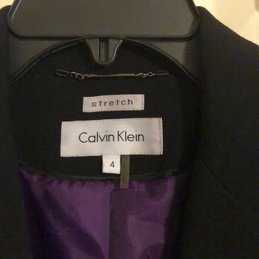 𝅺Calvin Klein snap front career stretch blazer - Picture 5 of 6